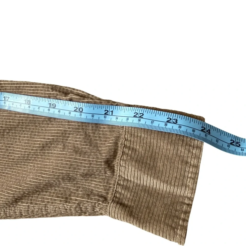 Reiss‎ Minimalist Corduroy Button Down Shirt  Cotton Pocket DD17